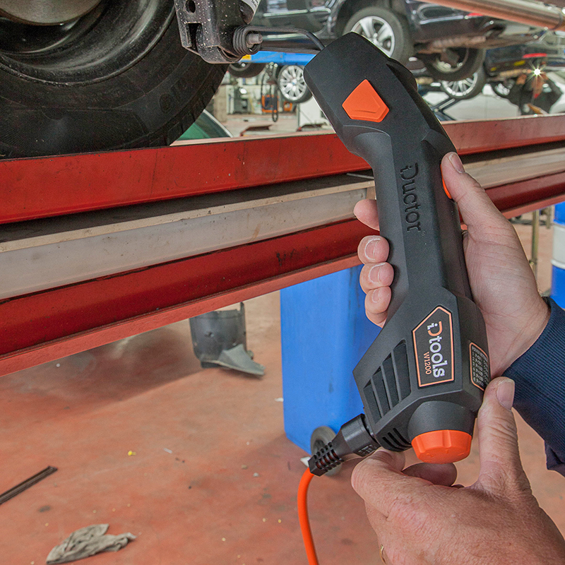 Induction heating for garages and auto repair shops